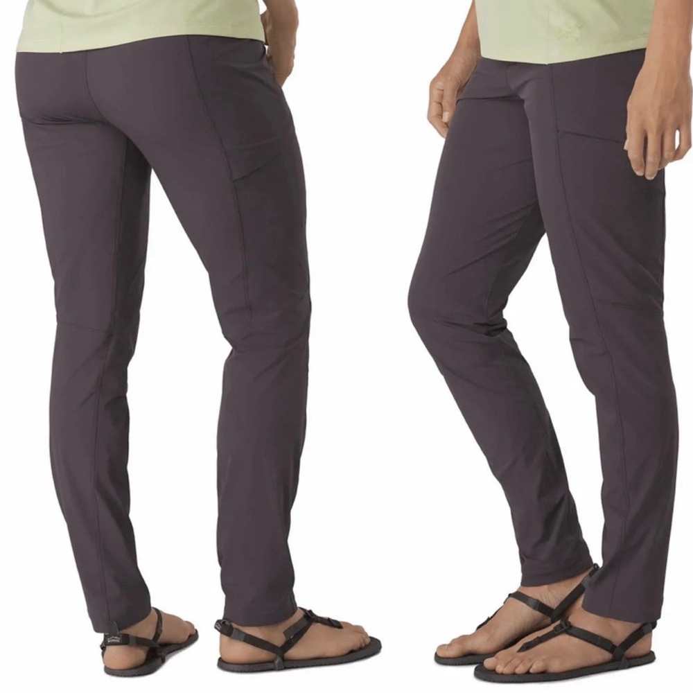 Arc'teryx Women's Sabria Straight‎ Leg Pants - Dark Gray Hiking size 10